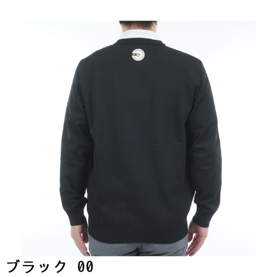 Munsingwear（マンシングウェア） ロゴジャカードクルーネックセーター