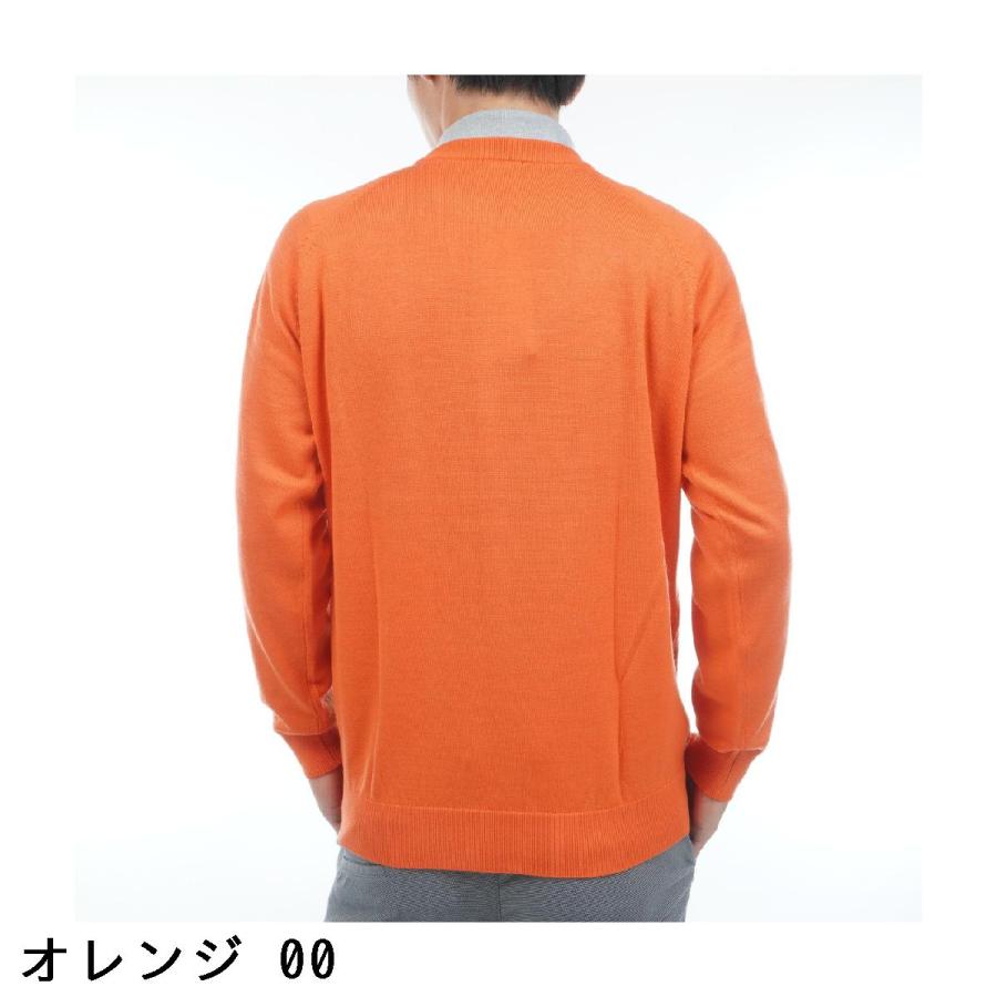 Munsingwear（マンシングウェア） アーガイル柄クルーネックセーター