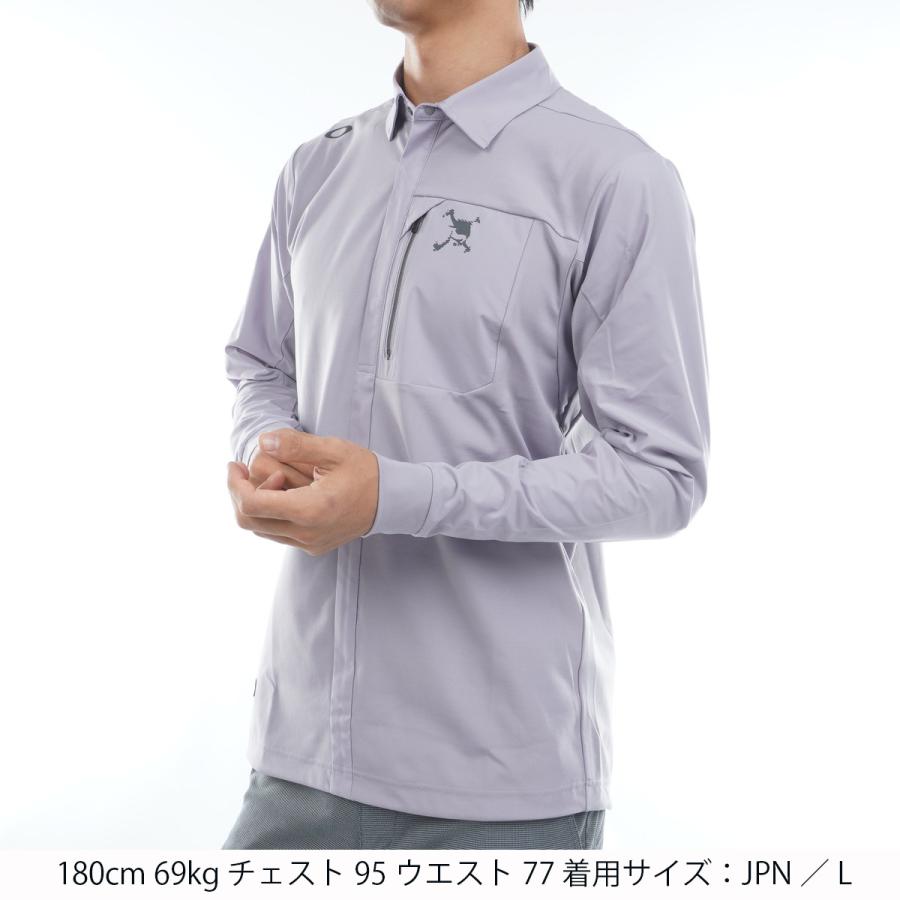 OAKLEY（オークリー） スカル IDEALLY ハイブリッド ストレッチ長袖 