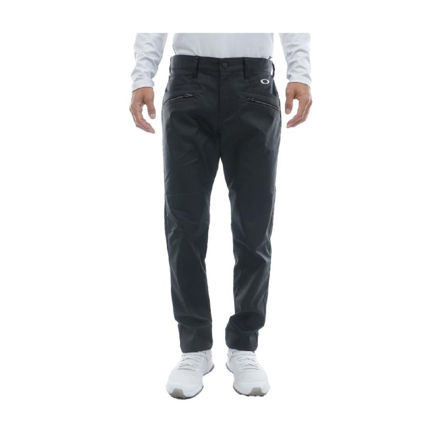OAKLEY（オークリー） スカル BURNISHED ストレッチ テーパードパンツ