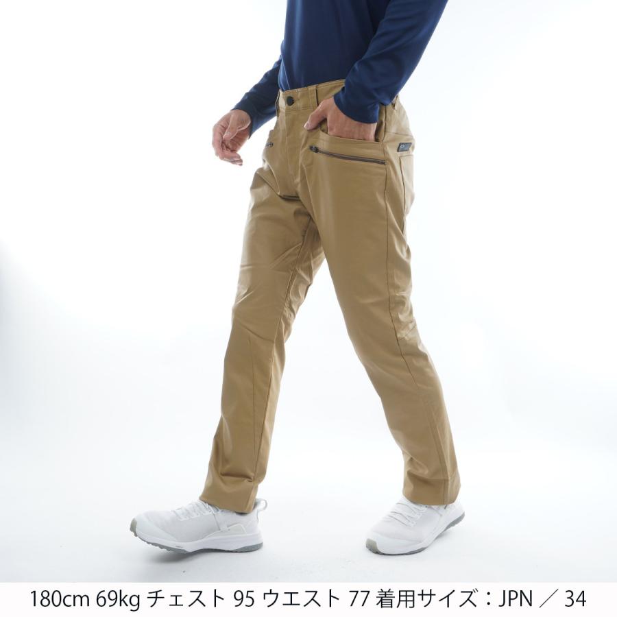 新品　オークリー　パンツ　ストレッチ　秋冬　テーパード　スカル　サイズ36 OAKLEY（オークリー） スカル BURNISHED ストレッチ テーパードパンツ