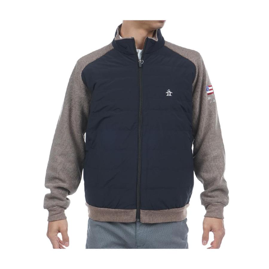 マンシングウェア　Munsingwear　HEAT NAVI ハイブリッド 中綿ブルゾン Munsingwear（マンシングウェア） Munsingwear HEAT NAVI ハイブリッド