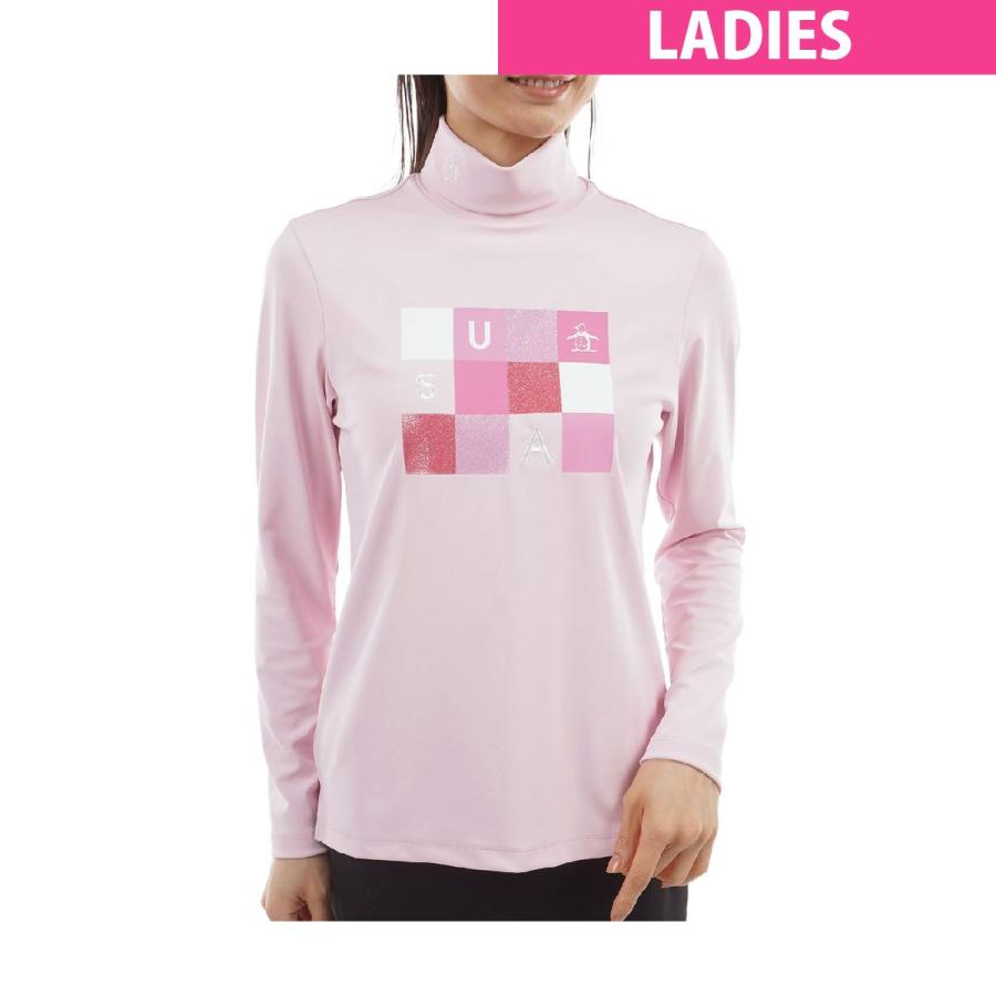 Munsingwear（マンシングウェア） ストレッチ ラメパネルプリント