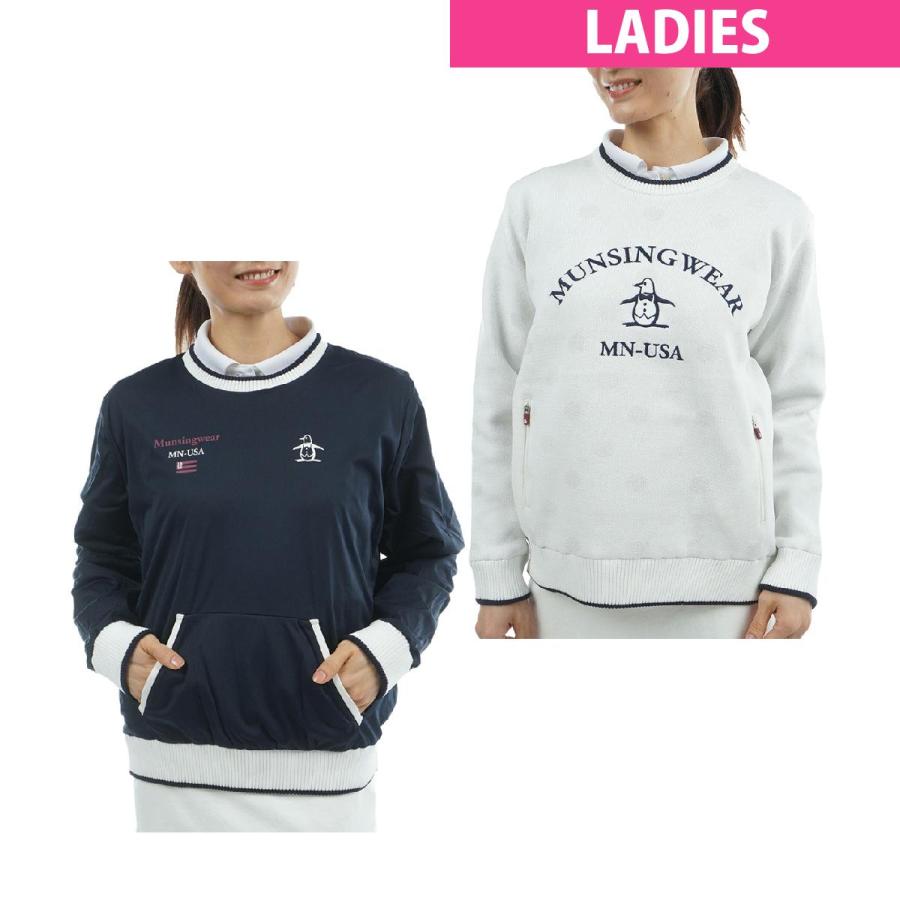 Munsingwear（マンシングウェア） リバーシブル ハイブリッドニット