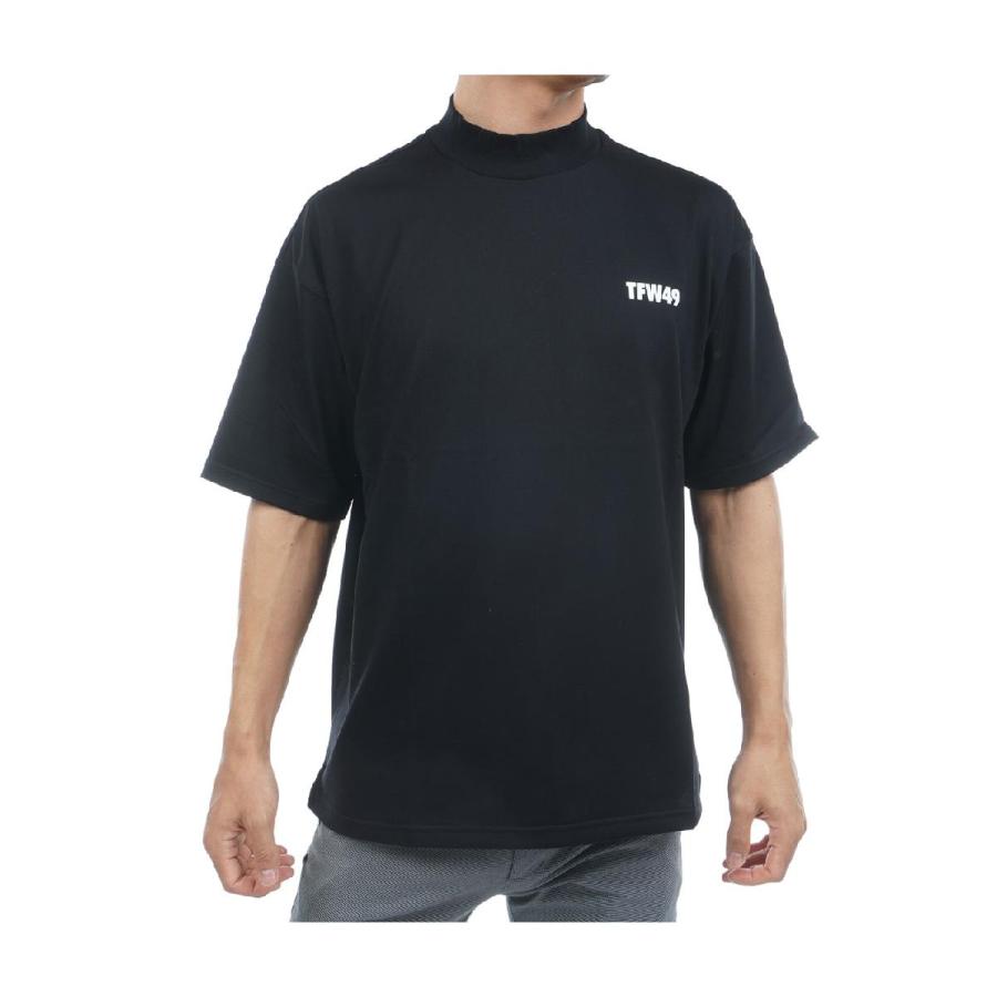 ティーエフダブリュー　TFW49　モックネック 半袖Tシャツ ティーエフダブリュー TFW49 モックネック 半袖Tシャツ : GDOゴルフ