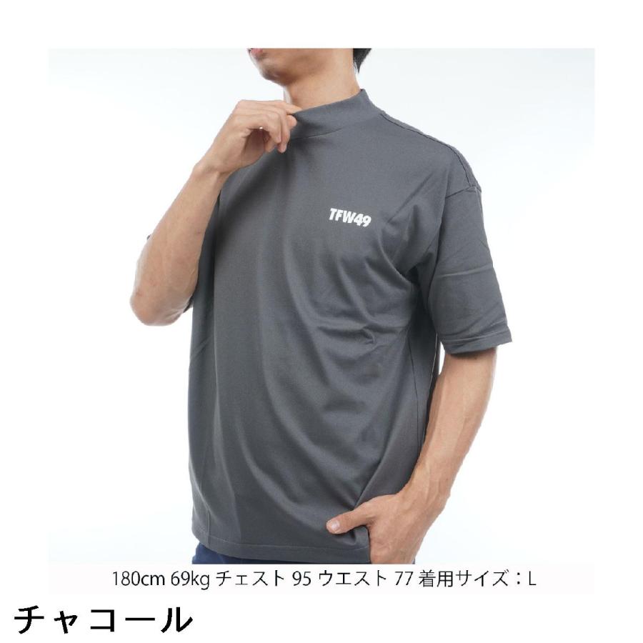 ティーエフダブリュー TFW49 モックネック 半袖Tシャツ : GDOゴルフ