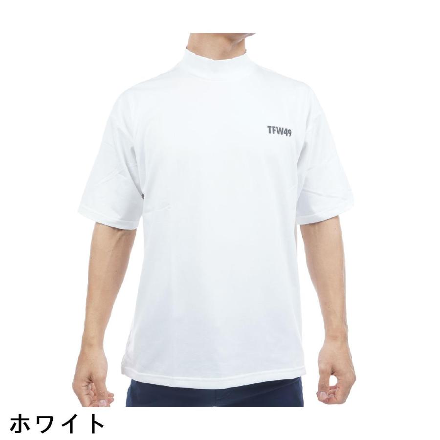 TFW49 モックネック 半袖シャツ ティーエフダブリュー TFW49 モックネック 半袖Tシャツ : GDOゴルフ