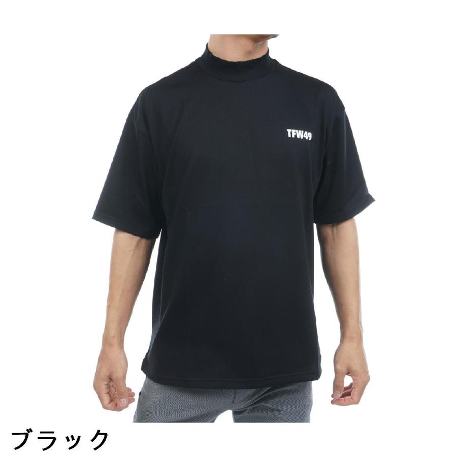 TFW49 シャツ Mサイズ 黒 HALF MOCKNECK TEE | TFW49（ティーエフダブリュー）Official EC Store