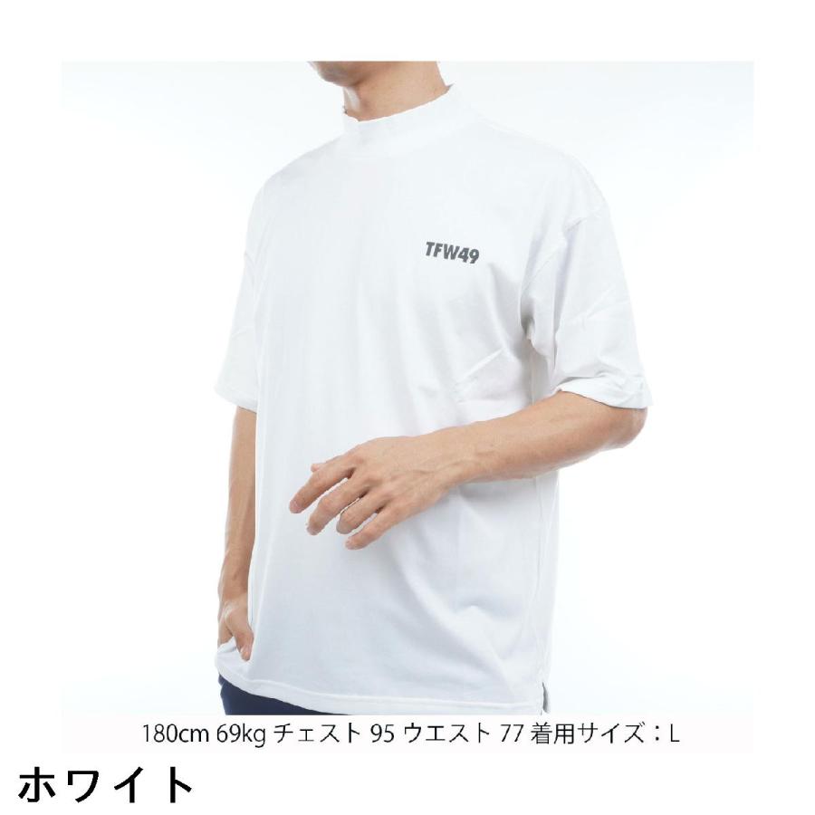 ティーエフダブリュー TFW49 モックネック 半袖Tシャツ : GDOゴルフ