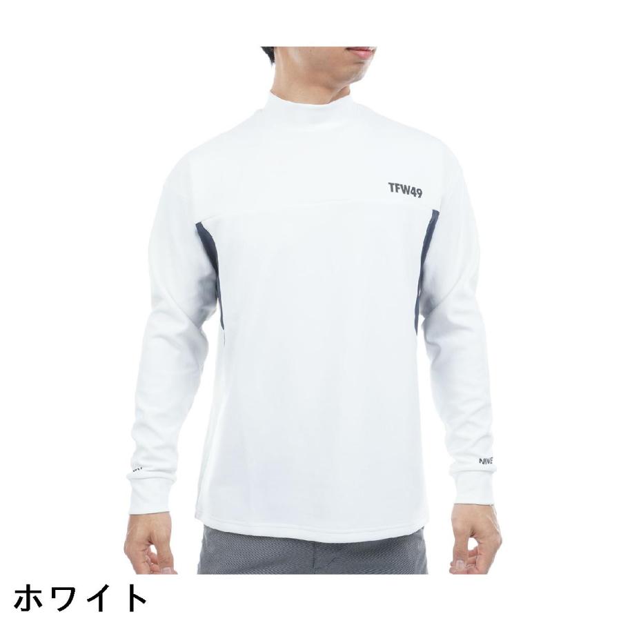 ティーエフダブリュー TFW49 ストレッチ モックネック 長袖シャツ