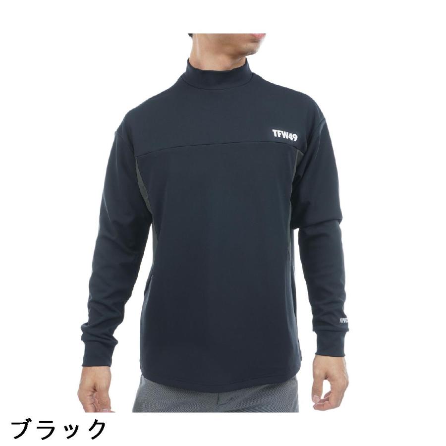 ティーエフダブリュー TFW49 ストレッチ モックネック 長袖シャツ