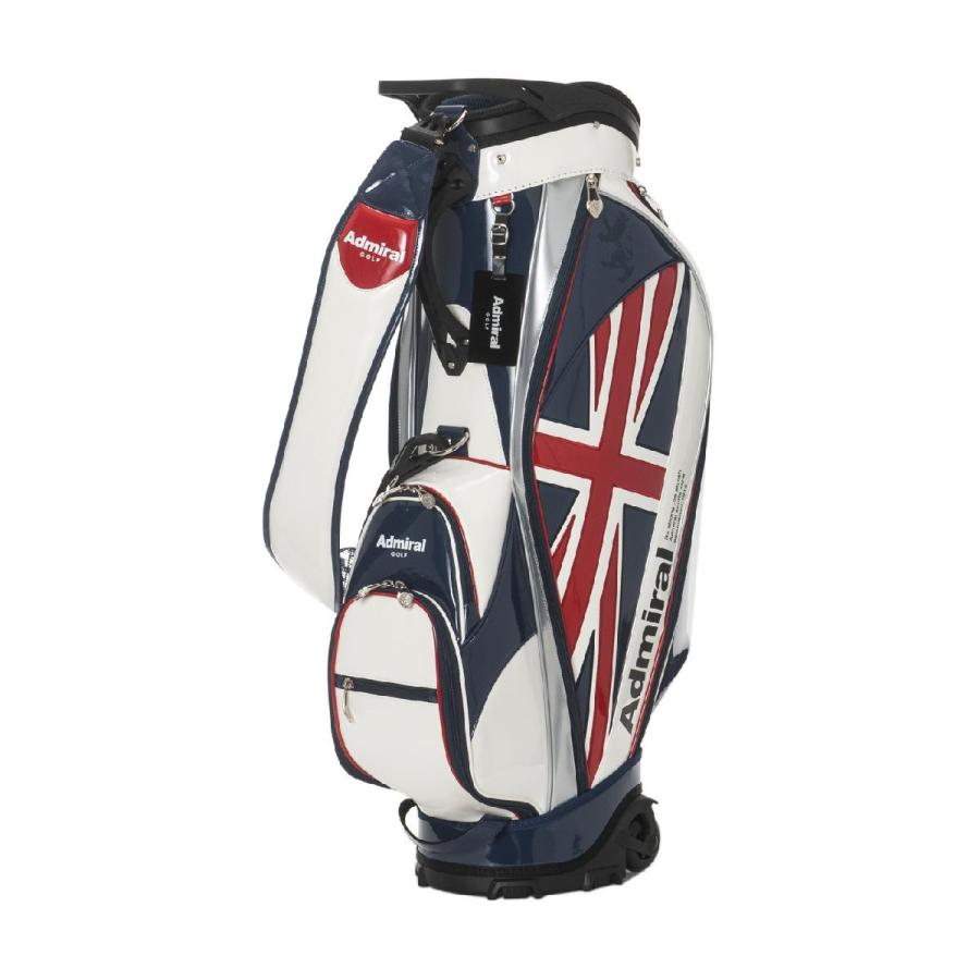 Admiral（アドミラル） キャスター付き エナメル キャディバッグ : GDO