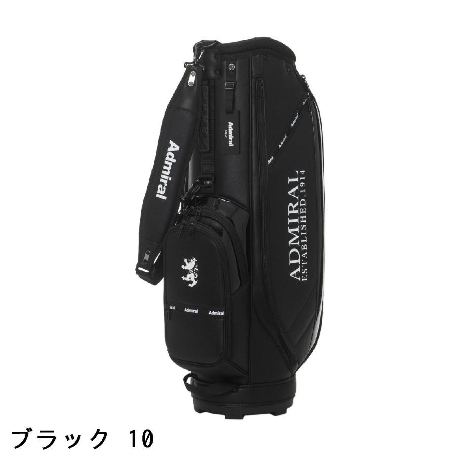 Admiral キャディバッグ 黒/白 楽天市場】【365日出荷対応】 アドミラルゴルフ キャディバッグ