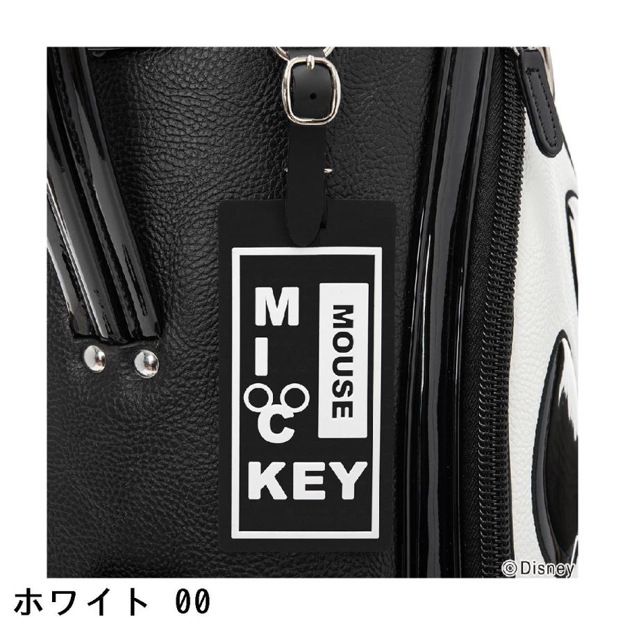 ディズニー Disney モノクローム ミッキーゴルフ キャディバッグ : GDO