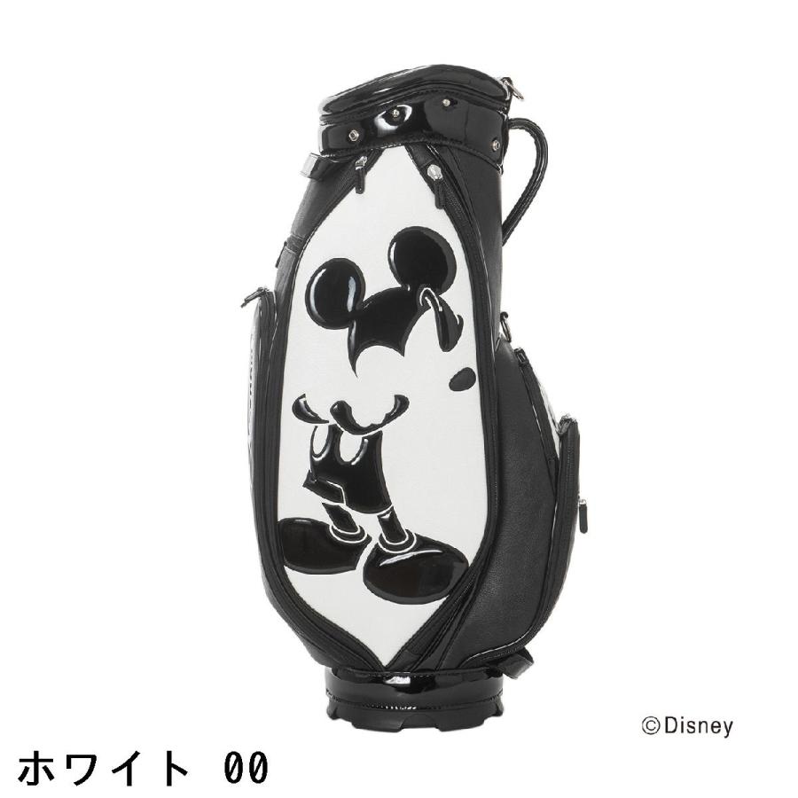 ディズニー Disney モノクローム ミッキーゴルフ キャディバッグ : GDO