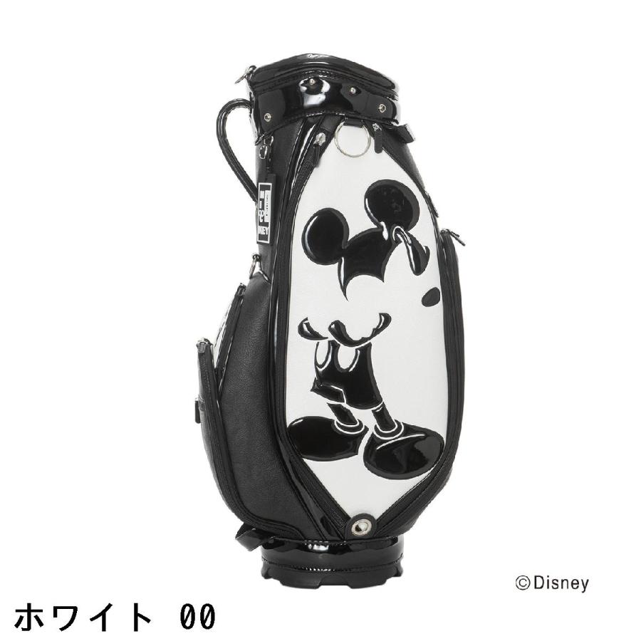 ディズニー Disney モノクローム ミッキーゴルフ キャディバッグ : GDO