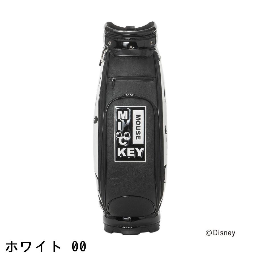 ディズニー Disney モノクローム ミッキーゴルフ キャディバッグ : GDO
