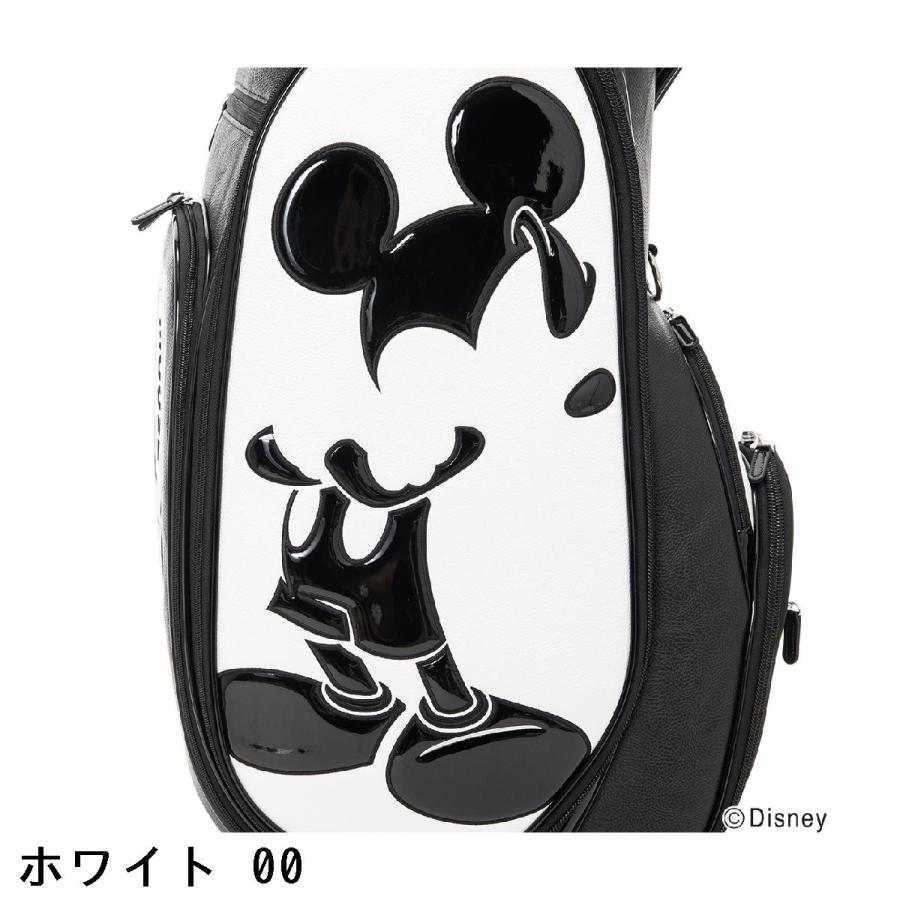 ディズニー Disney モノクローム ミッキーゴルフ キャディバッグ : GDO