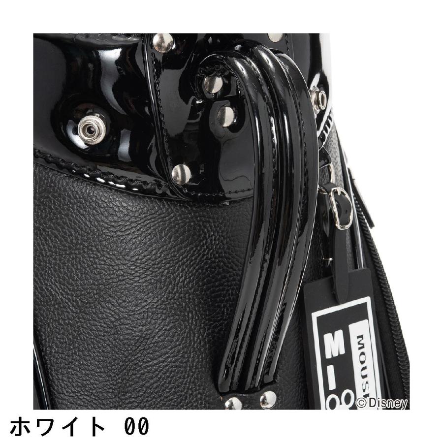 ディズニー Disney モノクローム ミッキーゴルフ キャディバッグ : GDO