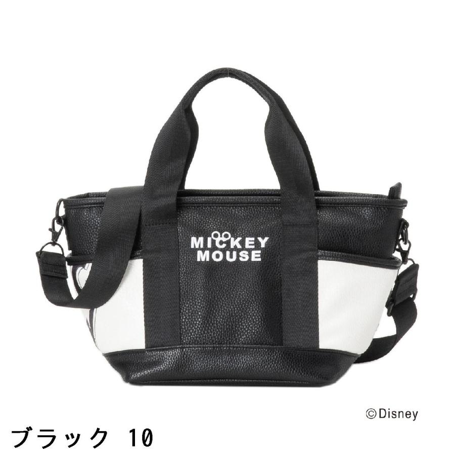 モノクローム ミッキーゴルフ 2WAY ラウンドバック ディズニー Disney モノクローム ミッキーゴルフ 2WAY ラウンドバッグ