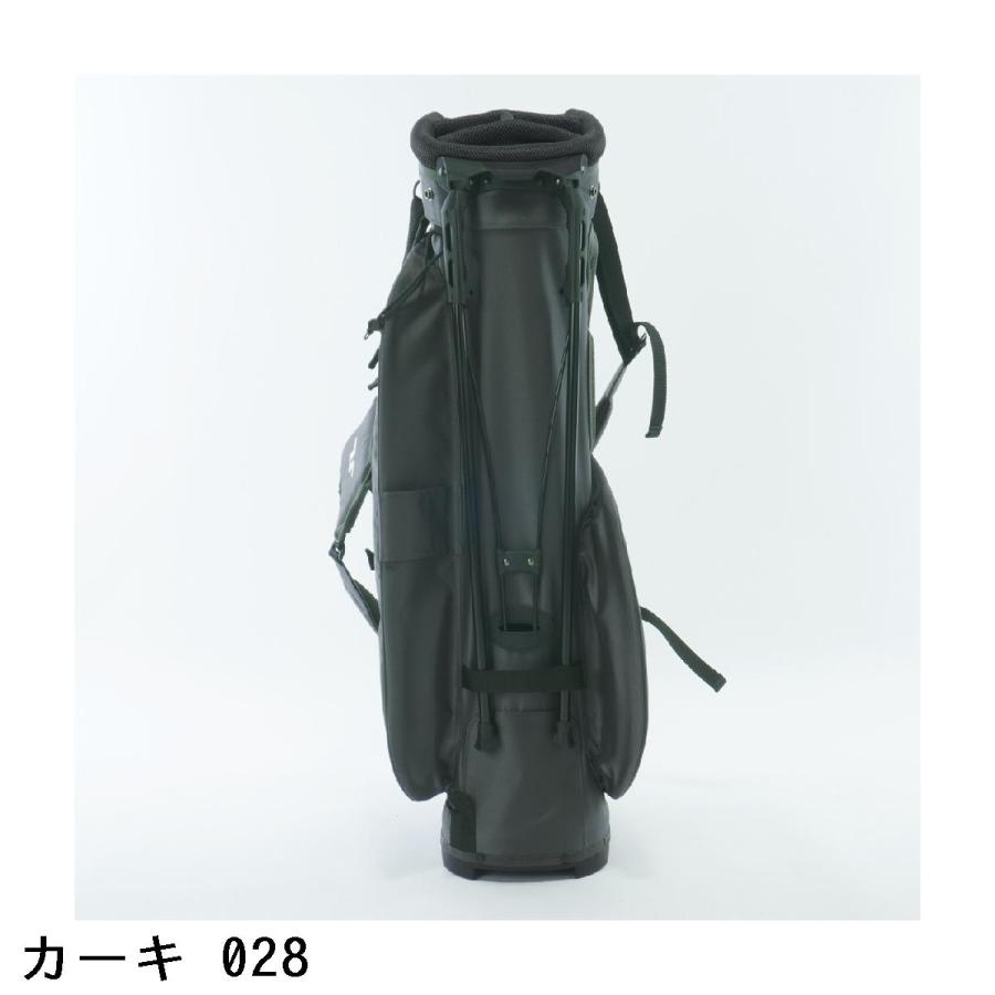 K355 J.LINDBEBRG スタンドキャディバック　グリーンブラック METALFACTORY（朝日ゴルフ用品） J.リンドバーグ J.LINDEBERG 軽量