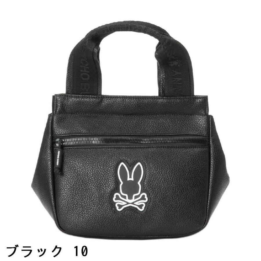 PSYCHO BUNNY　ラウンドバック　ブラック GOLF]ラウンドバッグ MONOTONE EDITION｜Psycho Bunny｜サイコバニー