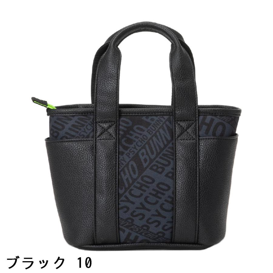 【新品未使用】PSYCHO BUNNY トートバッグ 大容量 ブラック Psycho Bunny サイコバニー PSYCHO BUNNY FLAGSHIP ラウンド