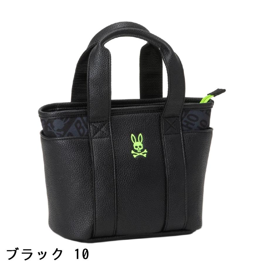 【新品未使用】PSYCHO BUNNY トートバッグ 大容量 ブラック Psycho Bunny サイコバニー PSYCHO BUNNY FLAGSHIP ラウンド