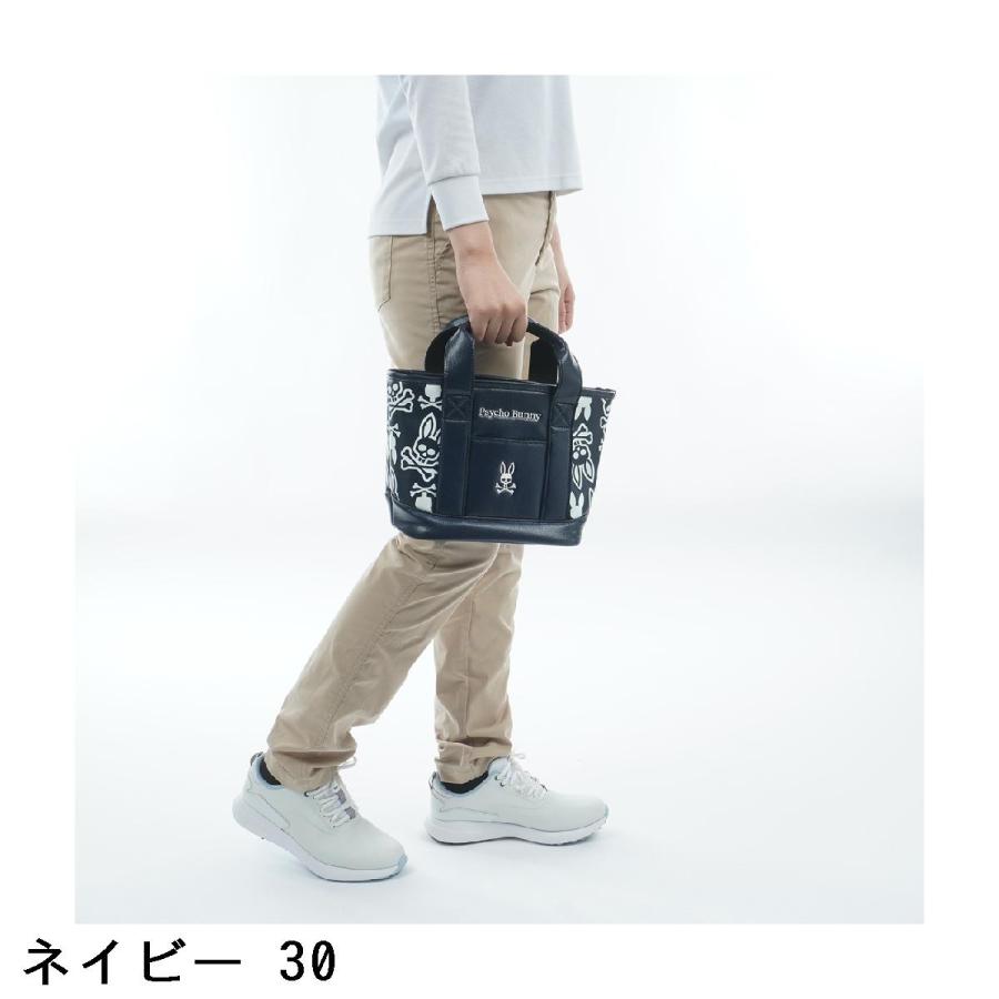 Psycho Bunny（サイコバニー） PSYCHO BUNNY MONOGRAM ラウンドバッグ