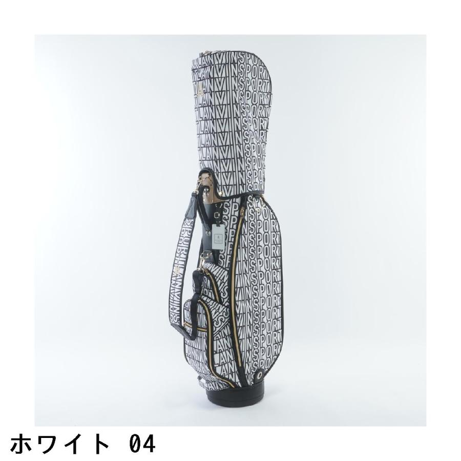 ランバン スポール LANVIN SPORT ロゴデザインキャディバッグ レディス