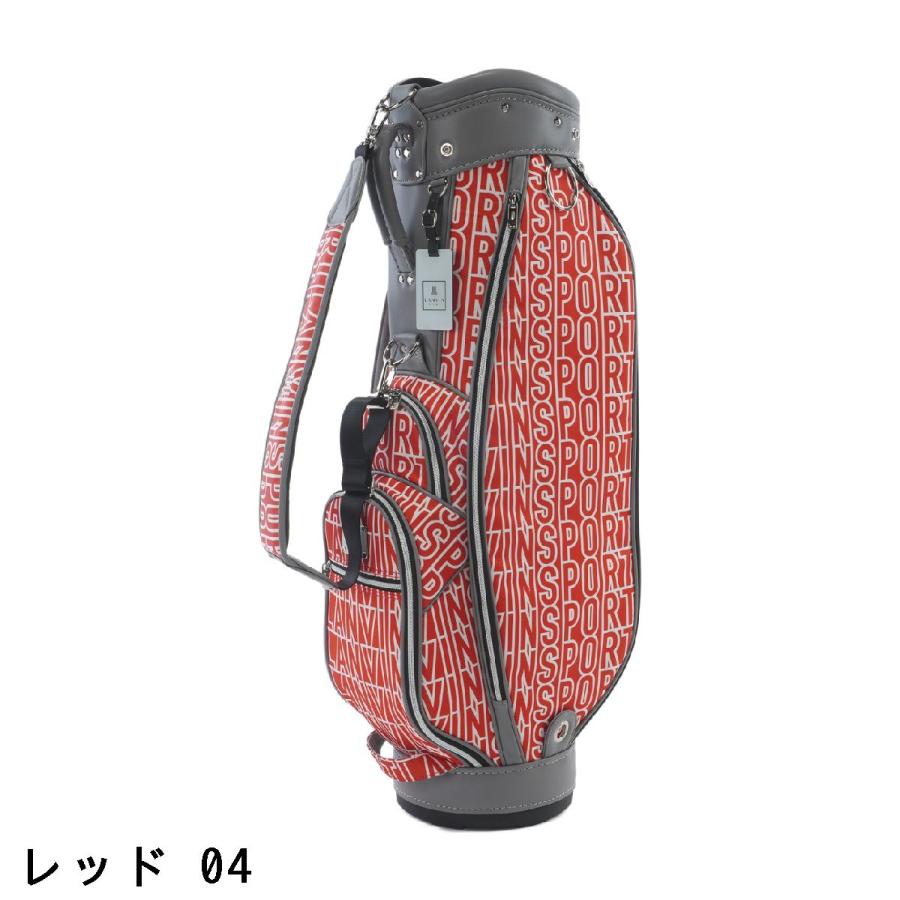ランバン スポール LANVIN SPORT ロゴデザインキャディバッグ レディス