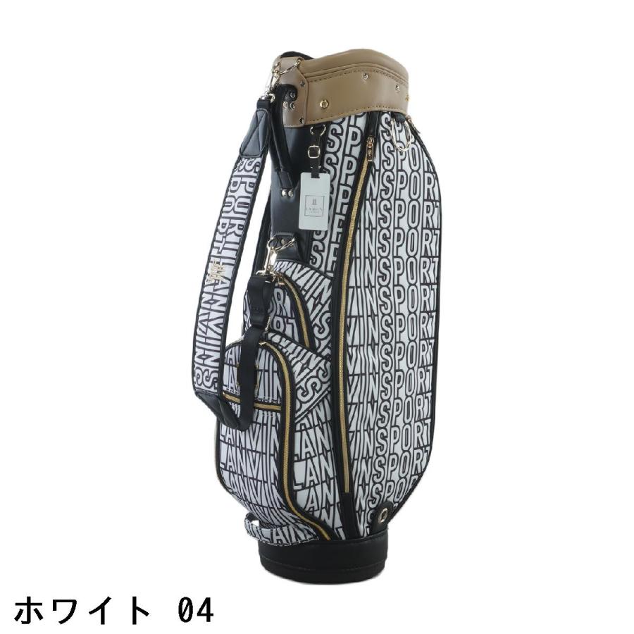 ランバン スポール LANVIN SPORT ロゴデザインキャディバッグ レディス
