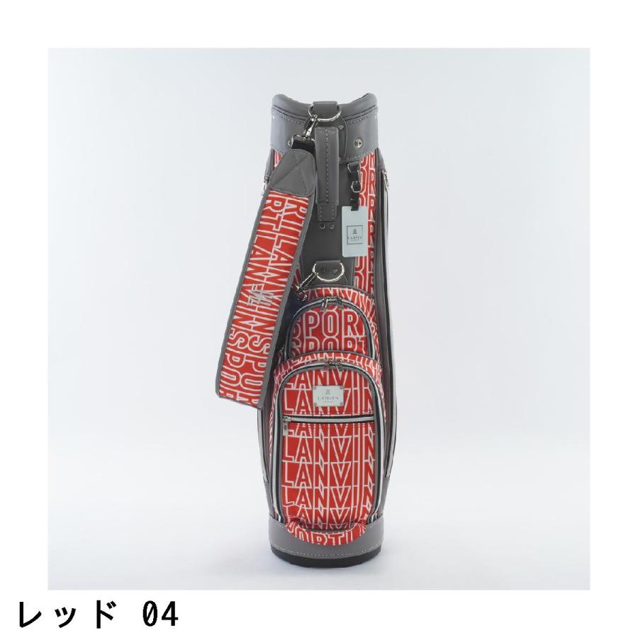 ランバン スポール LANVIN SPORT ロゴデザインキャディバッグ レディス