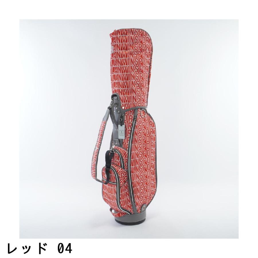 ランバン スポール LANVIN SPORT ロゴデザインキャディバッグ レディス