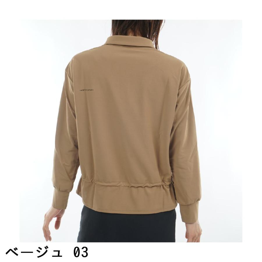 ランバン スポール LANVIN SPORT ウエストドロスト長袖ポロシャツ