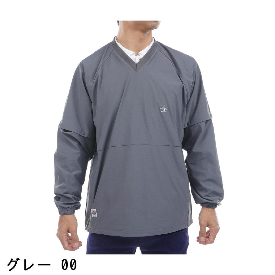 ペンギン バイ マンシングウェア　Penguin by Munsingwear　USA ストレッチ ユーティリティ 2WAY プルオーバージャケット Munsingwear ペンギン バイ マンシングウェア Penguin by USA