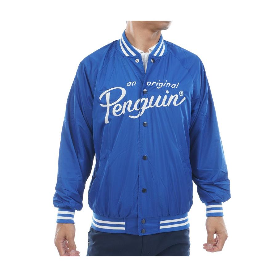 [新品]ペンギンバイマンシングウエア　ゴルフブルゾン　濃紺　L GO/LOOK!（ゴルック）｜Penguin by Munsingwear× Kuchibue Golf