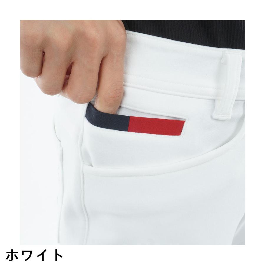 トミー ヒルフィガー ゴルフ TOMMY HILFIGER GOLF ストレッチ 裏フリース起毛 ロングパンツ レディスの画像