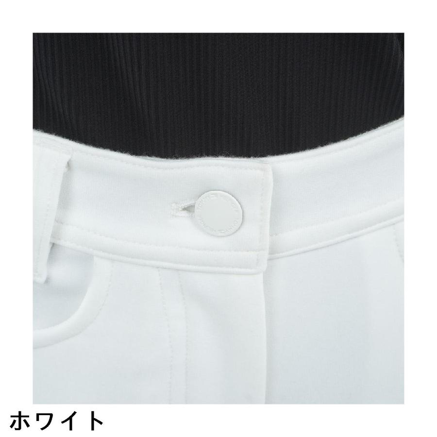 トミー ヒルフィガー ゴルフ TOMMY HILFIGER GOLF ストレッチ 裏フリース起毛 ロングパンツ レディスの画像