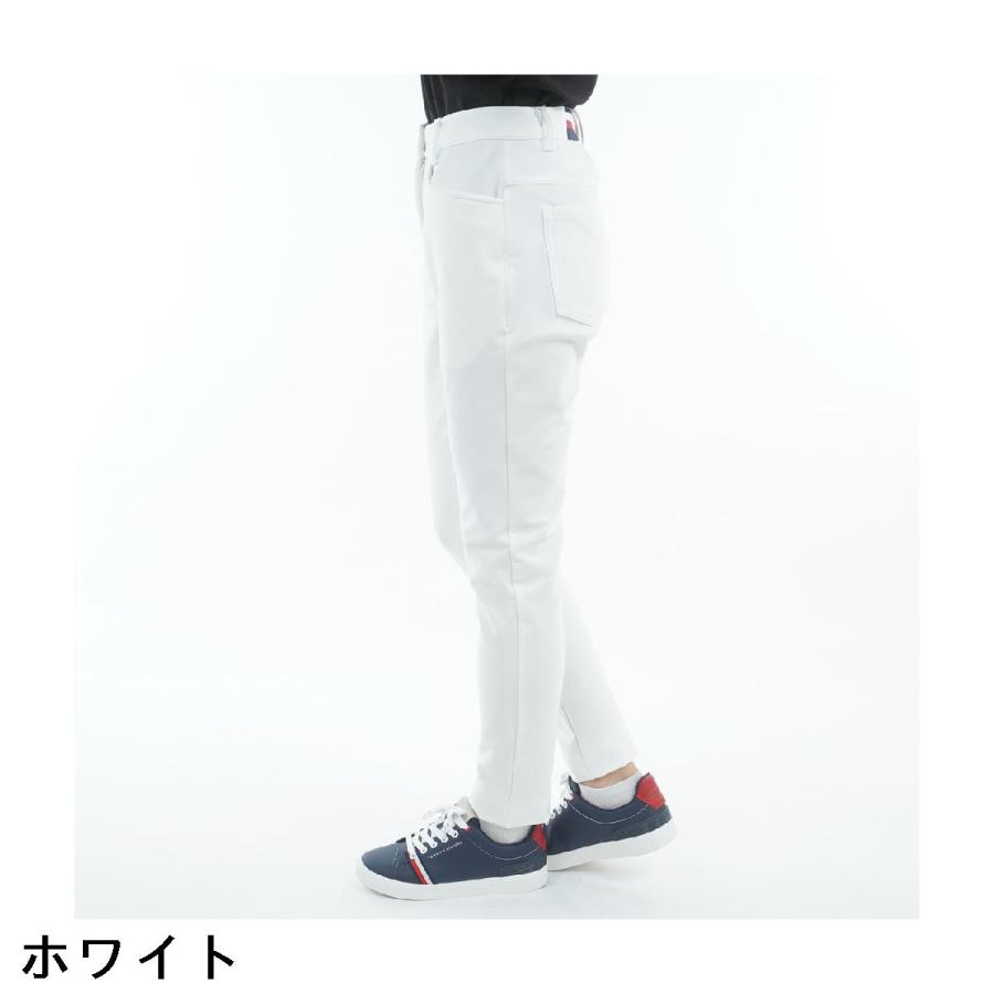 トミー ヒルフィガー ゴルフ TOMMY HILFIGER GOLF ストレッチ 裏フリース起毛 ロングパンツ レディスの画像