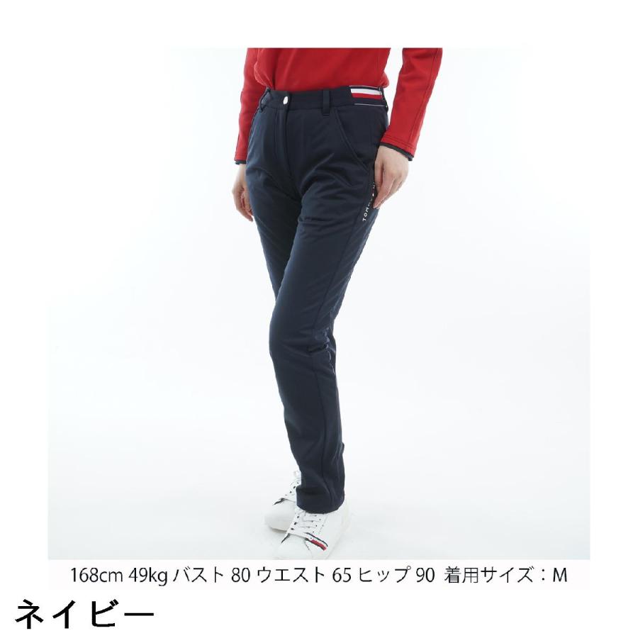 【美品】トミーヒルフィガーゴルフ ロングパンツ ストレッチ　ネイビー M TOMMY HILFIGER（トミー・ヒルフィガー） トミー ヒルフィガー ゴルフ