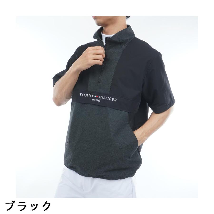 トミー ヒルフィガー ゴルフ TOMMY HILFIGER GOLF ストレッチ 2WAY 袖脱着 アノラックジャケット_10