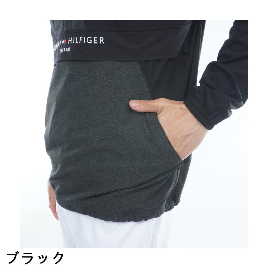 トミー ヒルフィガー ゴルフ TOMMY HILFIGER GOLF ストレッチ 2WAY 袖脱着 アノラックジャケット_12