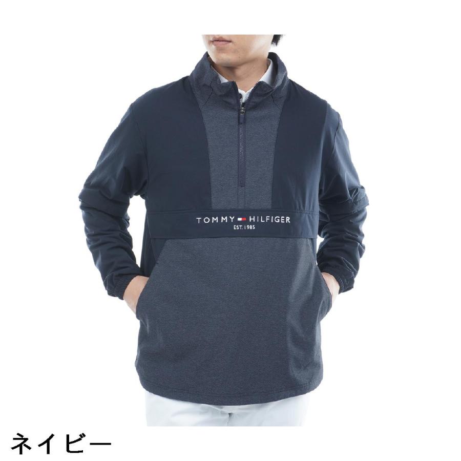 トミー ヒルフィガー ゴルフ TOMMY HILFIGER GOLF ストレッチ 2WAY 袖脱着 アノラックジャケット_3