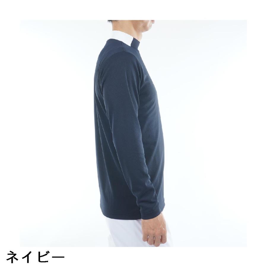 トミー ヒルフィガー ゴルフ TOMMY HILFIGER GOLF エンボス モックネック長袖シャツ_12