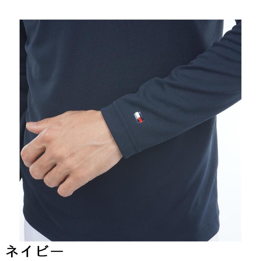 トミー ヒルフィガー ゴルフ TOMMY HILFIGER GOLF エンボス モックネック長袖シャツ_14