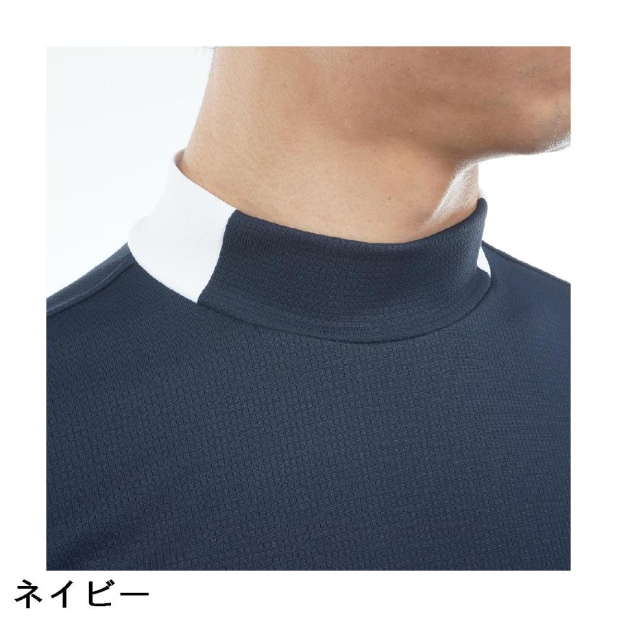 トミー ヒルフィガー ゴルフ TOMMY HILFIGER GOLF エンボス モックネック長袖シャツ_15