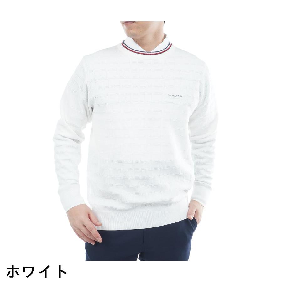 新品 トミーヒルフィガーゴルフクルーネックセーター TOMMY HILFIGER トミー ヒルフィガー ゴルフ GOLF ロゴジャ
