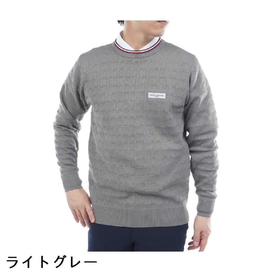 新品 トミーヒルフィガーゴルフクルーネックセーター TOMMY HILFIGER トミー ヒルフィガー ゴルフ GOLF ロゴジャ