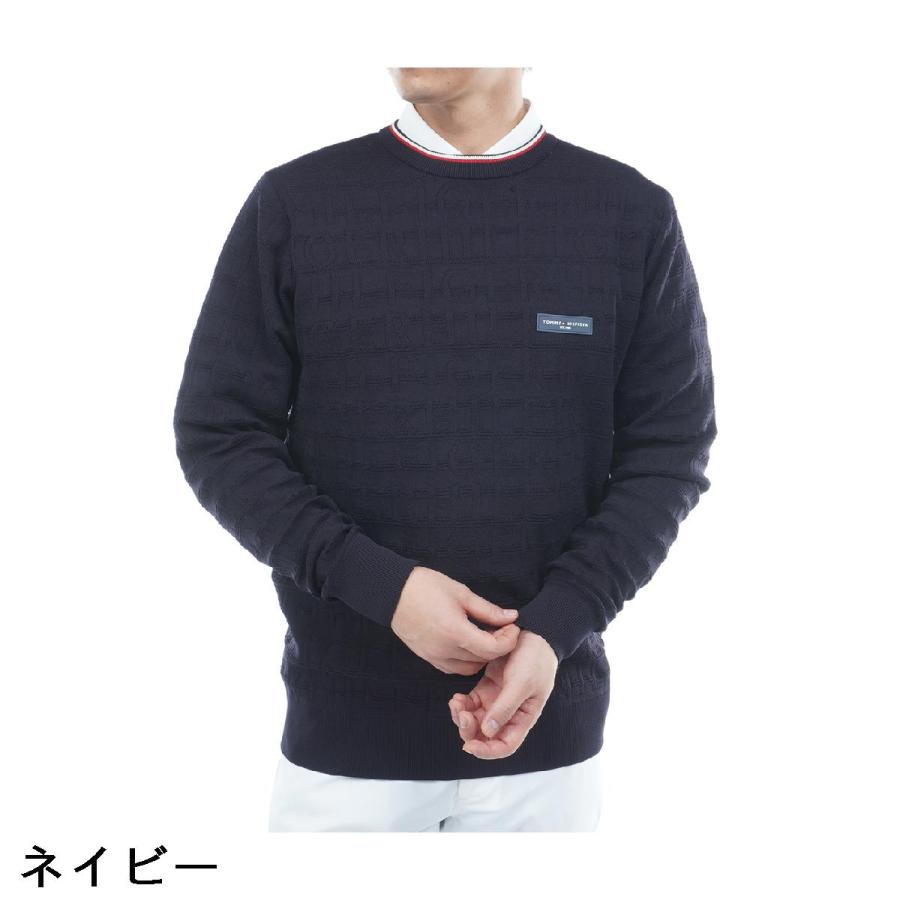 新品 トミーヒルフィガーゴルフクルーネックセーター TOMMY HILFIGER トミー ヒルフィガー ゴルフ GOLF ロゴジャ